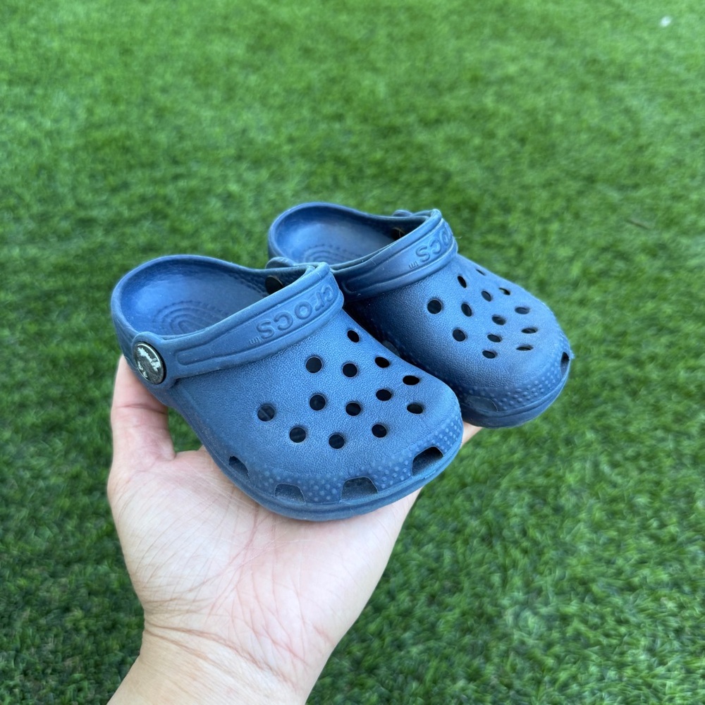 Kids Blue Crocs Clogs